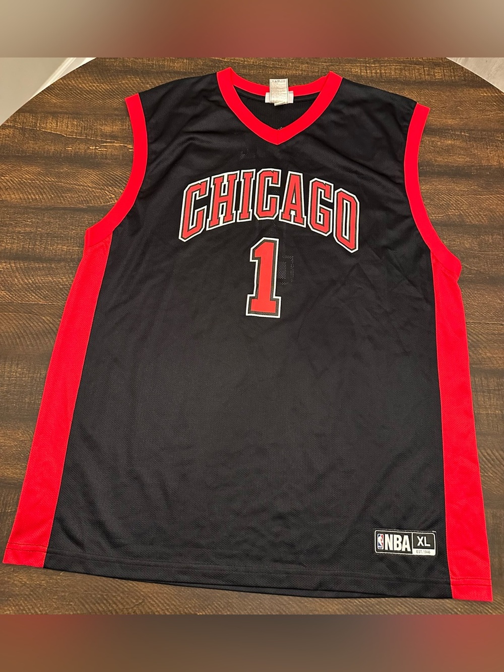 Derick Rose 2013 Chicago Bulls Jersey NBA Basketball Shirt Adidas Mens Size XL